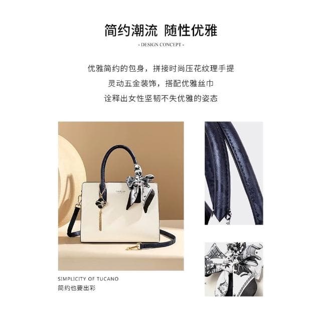 漫生活啄木鳥真皮女包新款母親節禮物實用送媽媽包包手提包時尚通懃