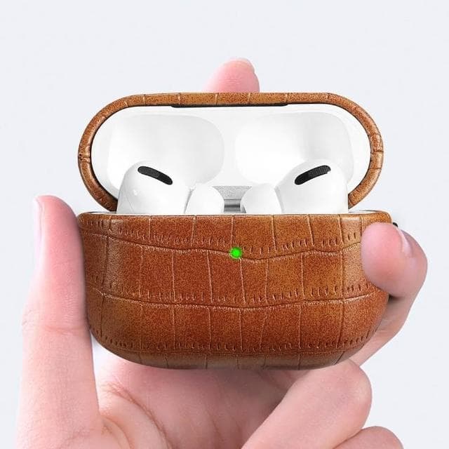 【MoonDy】防摔保護套 Airpods2ro  Airpods3耳機保護殼 蘋果無線耳機套 小禮物 無線耳機套 皮革保護套
