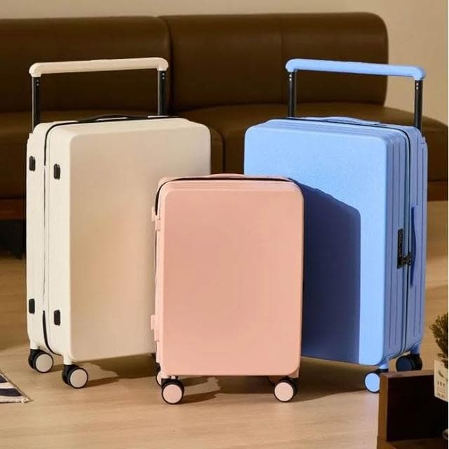 日韓熱銷行李箱 登機箱 旅行箱20吋輕量登機箱寬拉桿登機箱 行李箱20吋 24吋 26吋 拉桿箱輕音萬向輪登機箱男女