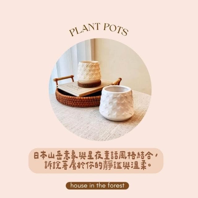 陶盆 富士山星形花盆 多肉仙人掌適用 花瓶 觀葉植物 多肉植物 植栽 植物 星星雪頂設計