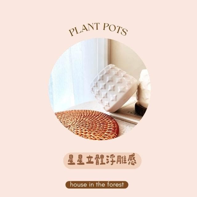 陶盆 富士山星形花盆 多肉仙人掌適用 花瓶 觀葉植物 多肉植物 植栽 植物 星星雪頂設計