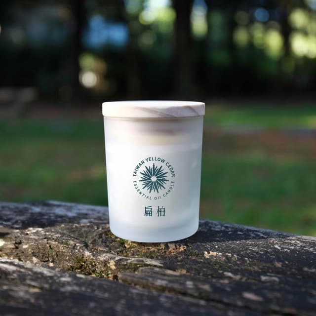 FUSSEN福森永續｜扁柏單方精油香氛蠟燭90g / 140g｜融蠟專用｜MIT台灣製