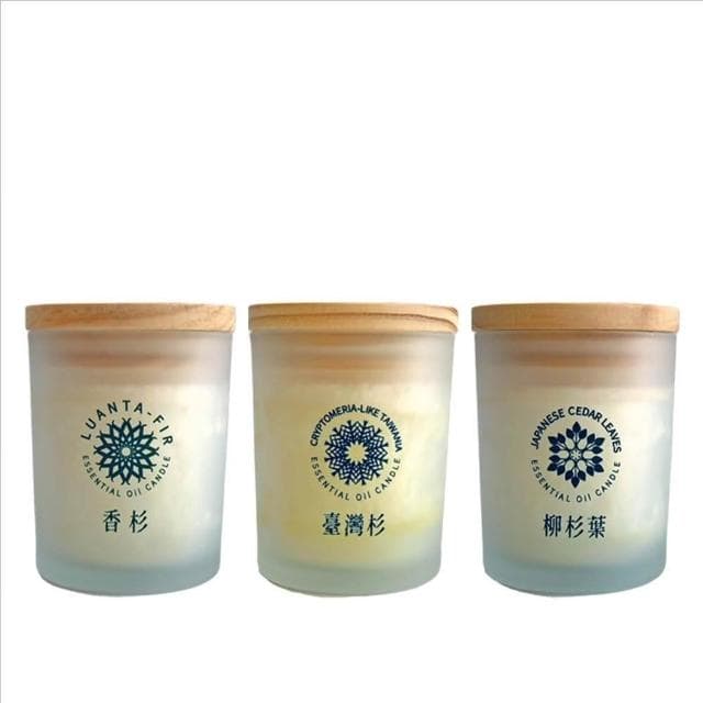 FUSSEN福森永續｜天然精油香氛蠟燭140g*３入任選自由配組｜融蠟專用｜MIT台灣製