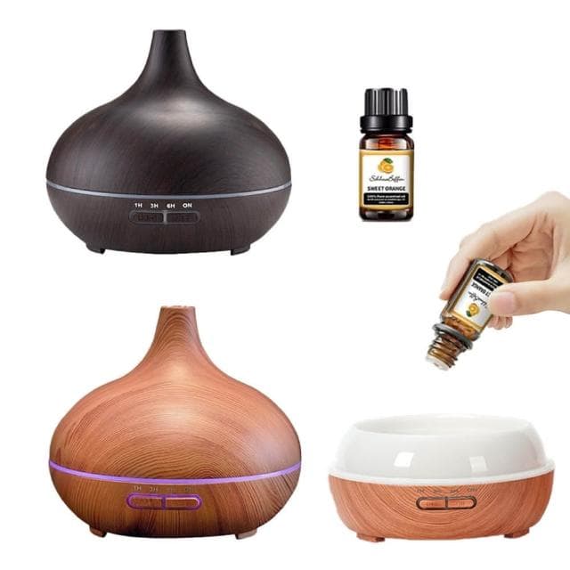職日生洋蔥木紋香氛機－贈精油(薰香機 水氧機 精油機 香薰機 精油噴霧器 擴香機 生日禮物 畢業禮物)