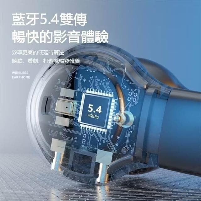 台灣出貨  耳夾式藍芽耳機 不入耳無線耳機 華為柏林之聲藍芽耳機 夾耳式耳機 運動藍芽耳機5.4 耳骨耳機降噪 雙耳ai