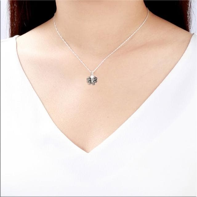 【Angel & Me】小章魚 s925 純銀項鍊 生日禮盒 情人節禮物