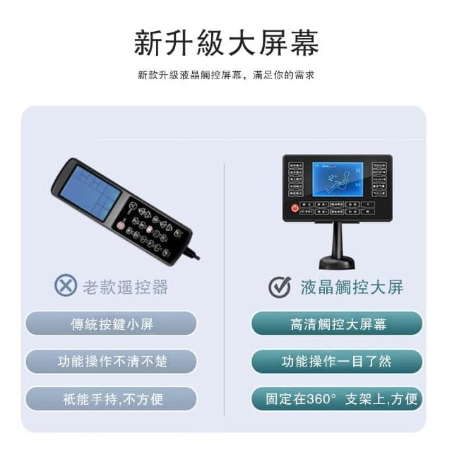 免運現貨 按摩椅 電動按摩椅 保固一年 零重力模式 臀部滾輪 U型頭部枕 液晶觸控大屏 偏遠地區需補運費