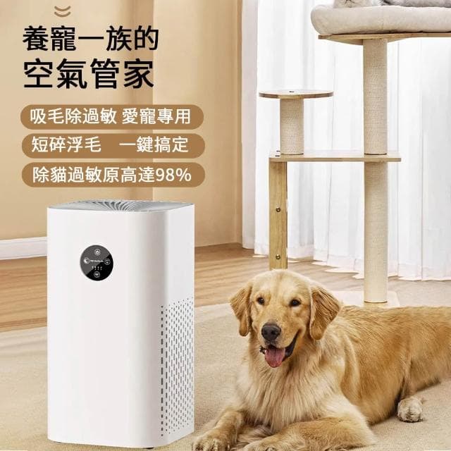 【IPSKY】負離子寵物空氣凈化器（ 吸毛除敏 全屋淨化空氣 寵物清淨機 空氣清淨機 除味除臭淨化器 120坪適用）