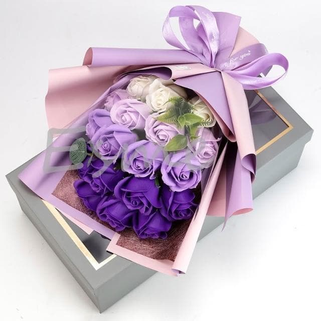 香皂花 假花 香皂花束 玫瑰花 情人節花束  仿真花 教師節禮物 香皂花束禮盒 玫瑰花 母親節禮物