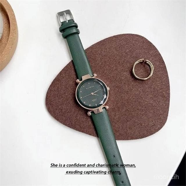 偉偉有道 手錶女款學生簡約潮流ins風小衆輕奢滿天星設計高級感女士僊女錶