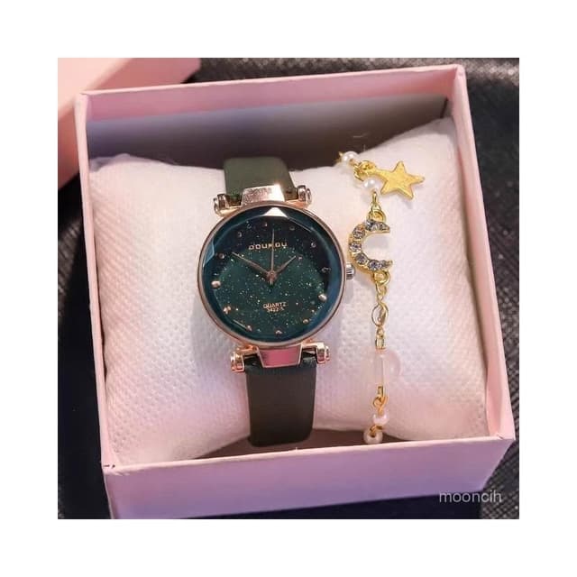 偉偉有道 【店鋪熱銷】手錶女款滿天星空係列學生百搭簡約輕奢小衆網紅2025年新款高級感