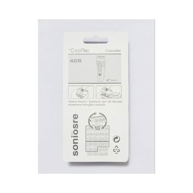 【BRAUN 百靈】百靈 Braun 40B 副廠 CoolTec 系列 專用 刮鬍刀 刀頭 刀網  CT3cc CT4s CT2