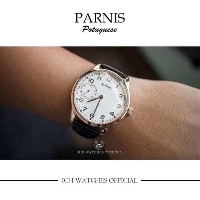 ICHco 實體門市 瑞士Parnis Portuguese葡萄牙系列機械錶-男錶女錶飛行錶父親節禮物情人節禮物生日