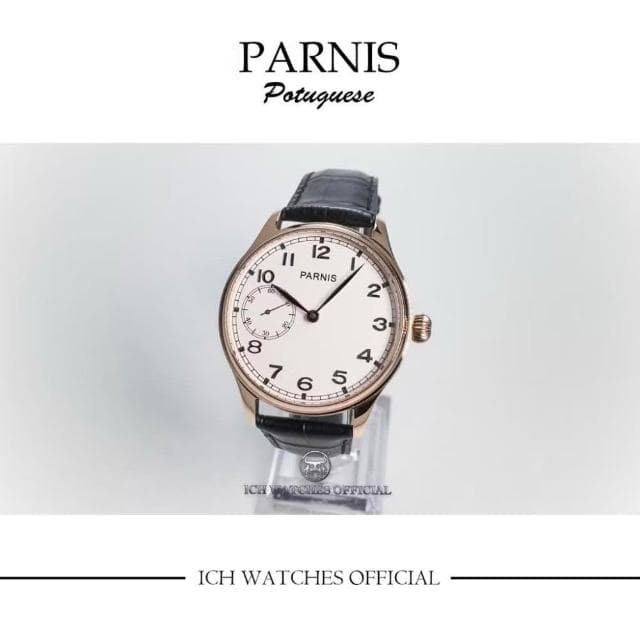ICHco 實體門市 瑞士Parnis Portuguese葡萄牙系列機械錶-男錶女錶飛行錶父親節禮物情人節禮物生日