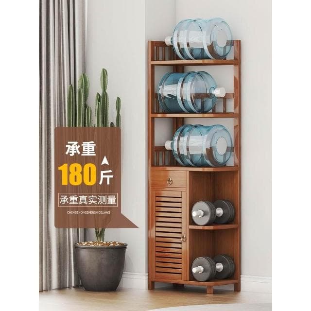 免運/熱銷 轉角櫃 臥室落地客廳角櫃 牆角櫃 邊櫃 儲物櫃 茶具角落書櫃三角置物架