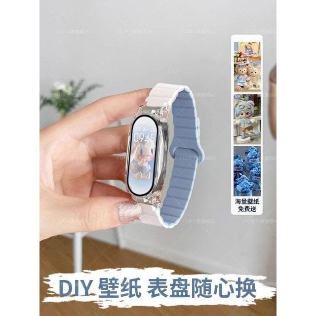 新款智能運動手環適用於小米9pro手機女款高顏值學生專用心率手錶