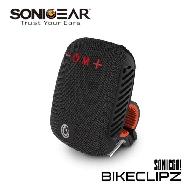 SonicGear BIKECLIPZ 藍芽可攜式多媒體音箱 腳踏車 自行車 音樂 音響
