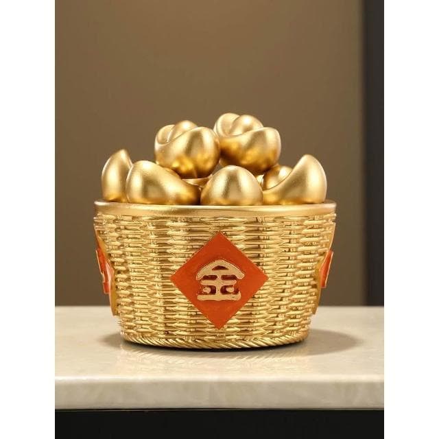 白菜擺件高端款客廳玄關招財開業禮品百財酒櫃裝飾品喬遷開店禮物