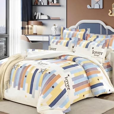 【Andy Bedding 安迪寢具】舒柔棉床包組 三件/四件套 銀離子抗菌防螨 柔軟親膚 床包/床單/被套 單人雙人加大 台灣製