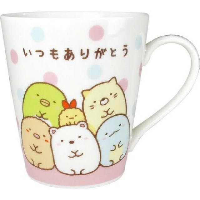 角落生物馬克杯 漱口杯 陶瓷杯 水杯 咖啡杯 牛奶杯 兒童禮物  可愛 日本卡通