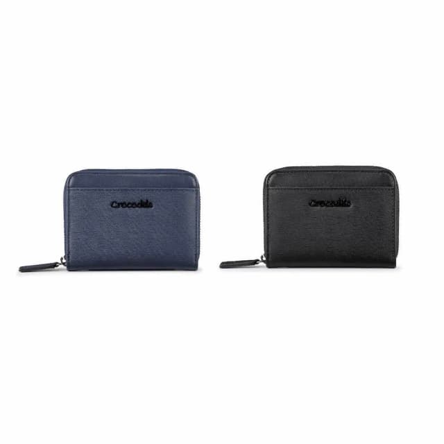 【Crocodile】鱷魚皮件 男生錢包 輕巧零錢包 情人節禮物 1卡夾 維也納Wien 2.0系列-0103-11305
