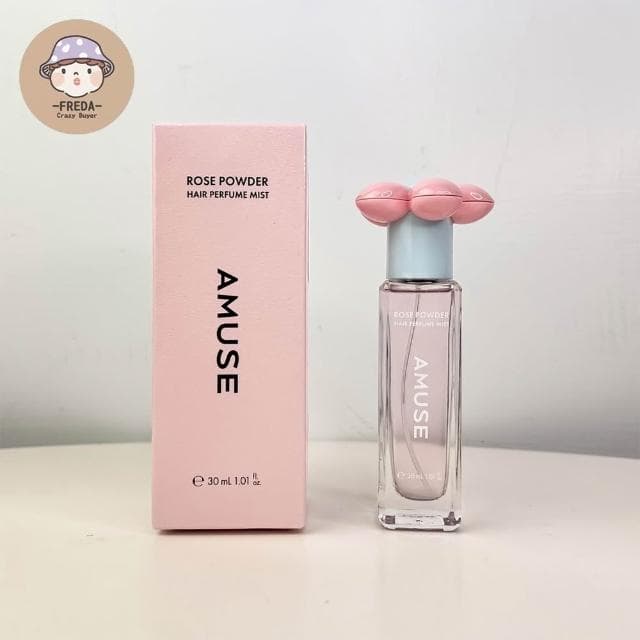 【AMUSE】韓國 AMUSE 髮香噴霧 頭髮香水 花朵髮香噴霧 髮香水 頭髮噴霧 頭髮保養 30ml 肥達代購