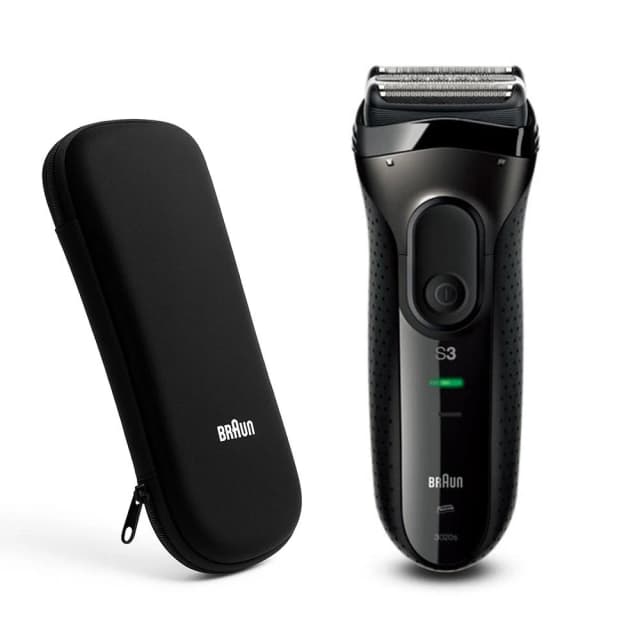 【BRAUN 百靈】德國百靈BRAUN 三鋒系列電鬍刀3020s-B加贈原廠旅行盒