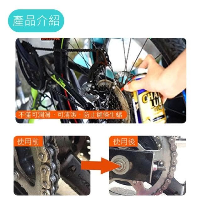 【SLO】鍊條潤滑油/油化清潔劑(鍊條油 保養 化清劑 乾式 溼式 噴式 鏈條油 鏈條清潔劑 鍊條 gogoro 重機 自行車)