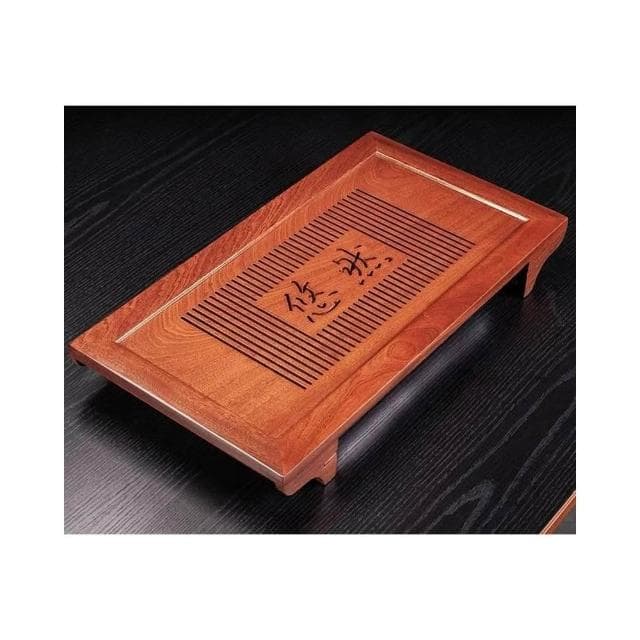 家用花梨木實木茶盤新中式瀝水茶海辦公簡約功夫茶具輕奢排水茶臺