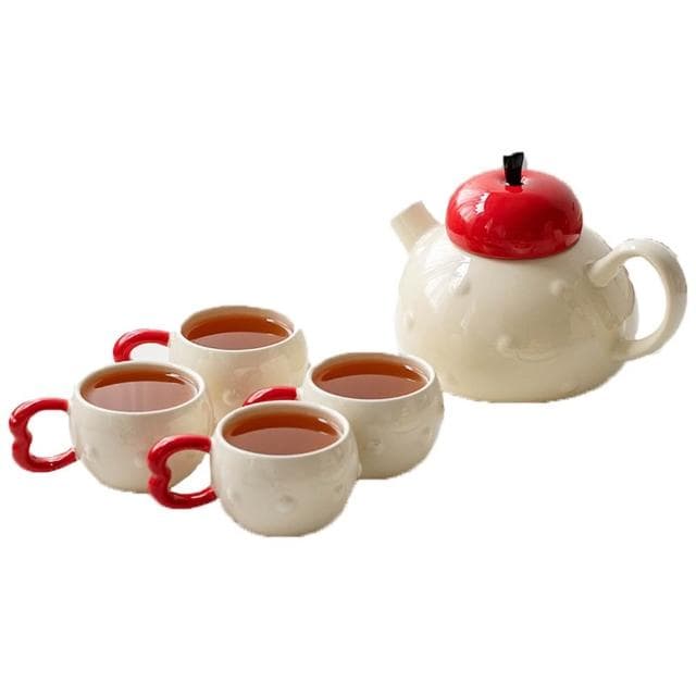 小慕KOGURE 茶具套裝 陶瓷 泡茶壺 茶具組 家用 防燙 茶壺茶杯 禮盒包裝