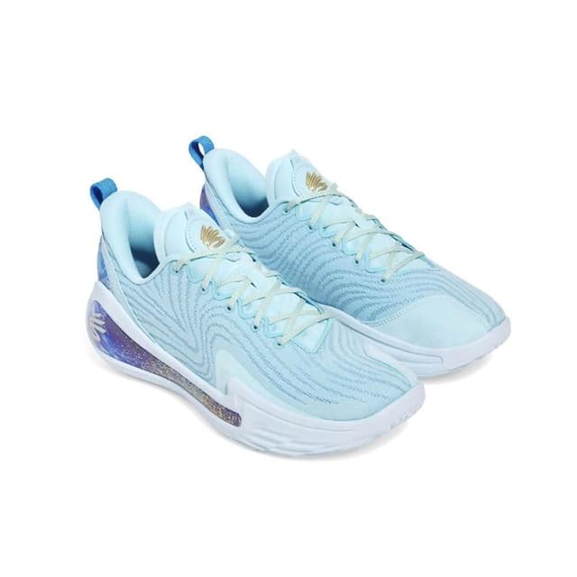 【UNDER ARMOUR】超派潮流 籃球鞋 UA  CURRY 12 PSCS 湖水藍 彈力 舒適 耐磨 咖哩 12代 3028496-494