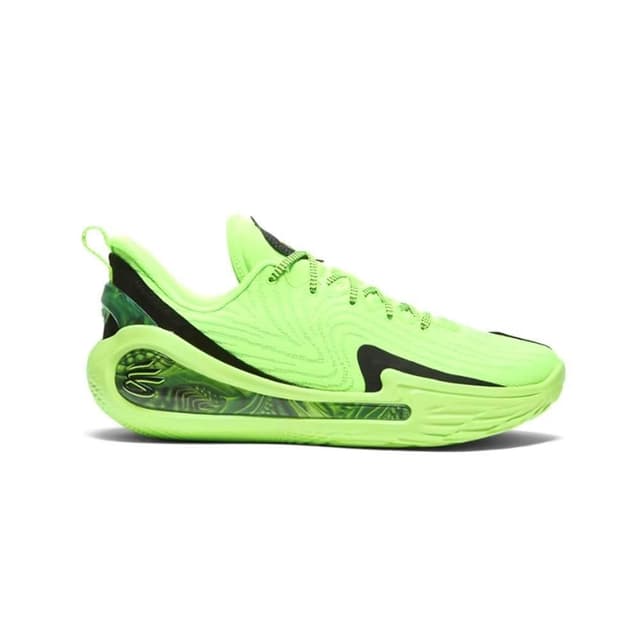【UNDER ARMOUR】超派潮流 籃球鞋 CURRY 12 EXTL 彈力 耐磨 舒適 包覆 螢光 綠 咖喱 12代 3027633-001
