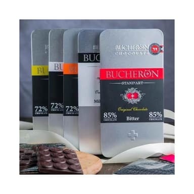 HanNaMiChan高端品質俄羅斯正品BUCHERON開心果牛奶巧克力高顏值鐵盒