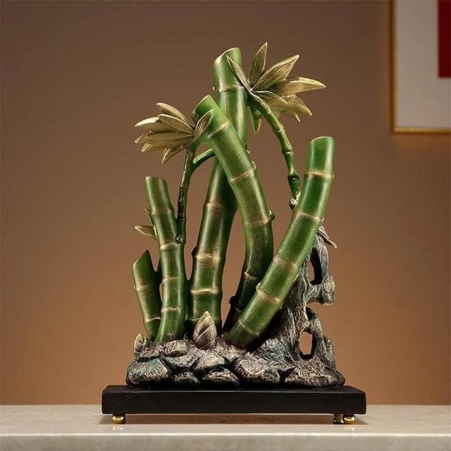 節節高升竹子擺件招財如意客廳玄關裝飾品喬遷辦公室禮物開業禮品CJY