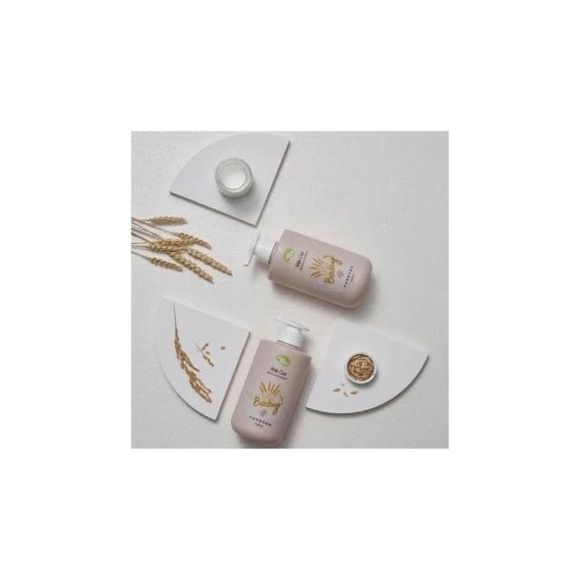 【nac nac】Nac Nac 牛奶燕麥潤膚乳液(200ml)嬰兒身體乳液-MiffyBaby