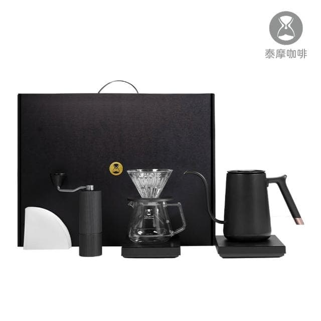 【TIMEMORE 泰摩】官方直營｜栗子C3S溫控專業手沖咖啡器具旗艦禮盒溫控專業7件組 咖啡禮盒 手沖壺 手沖器材組｜生日禮 入厝禮 中秋禮盒