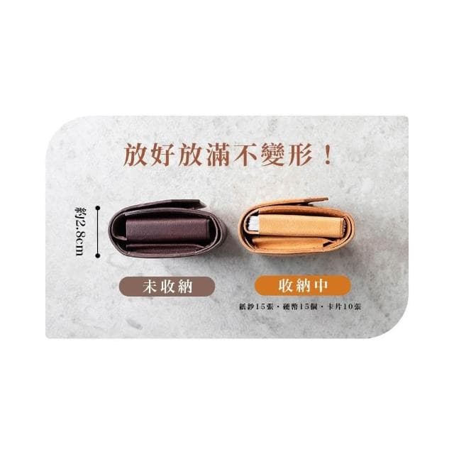 日本製 il modo mini 小短夾 STATUSY官方正品 短夾 鈕扣 極小 大容量 真皮 職人手工 錢包 三折