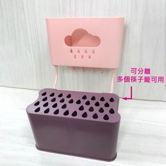 【蝴蝶衛浴】雲朵置物架 壁掛架廚房.浴室收納架.實用交換禮物