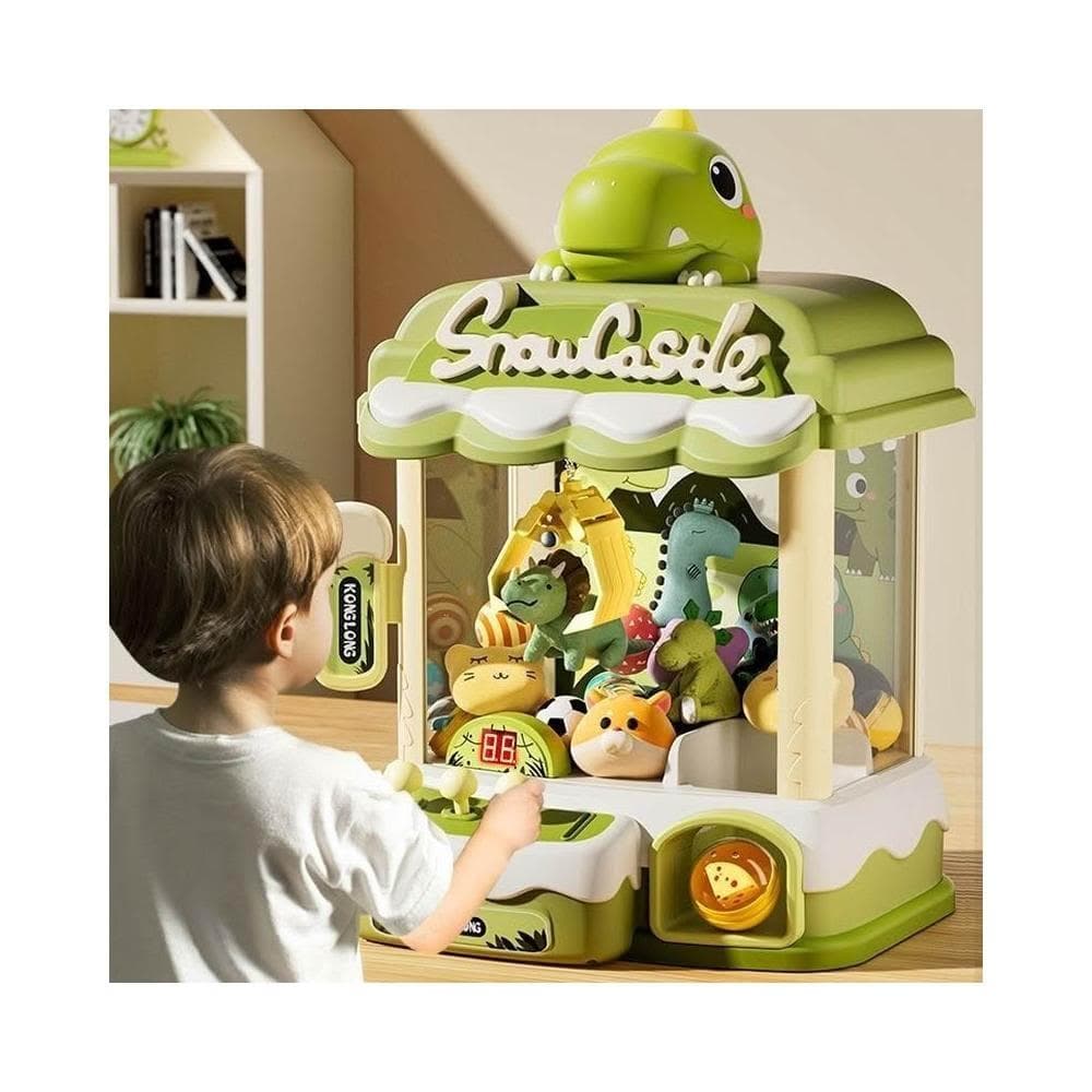 2025 爆款 小朋友 抓娃娃機 大號 兒童 玩具 夾公仔 扭蛋機 男 女孩 生日禮物 新年禮物