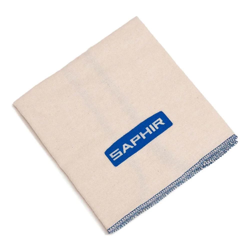 SAPHIR 莎菲爾 棉質擦拭布 皮包上油 皮革保養必備品 皮件拋光布 擦鞋布 擦鞋袋 皮件擦拭布 皮包擦拭布