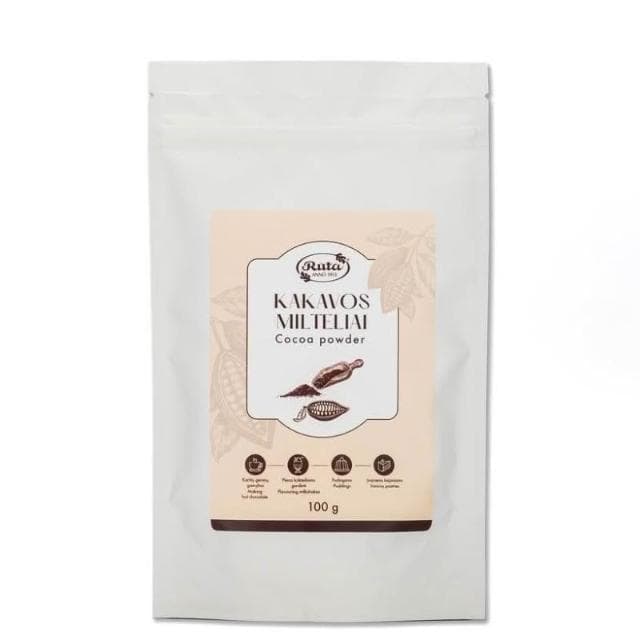 【Ruta】露特 ｜ 立陶宛百年國寶級巧克力 ｜ 高纖原味可可粉 100g