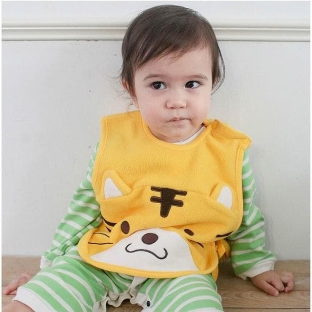 【Baby 童衣】兒童動物造型背心 秋冬寶寶綁帶式馬甲 嬰幼兒可愛背心 35261