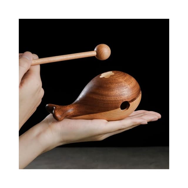 喜可xekoro小鯨魚木魚敲靜心神器便攜木魚送朋友同學閨蜜可愛小禮物木魚