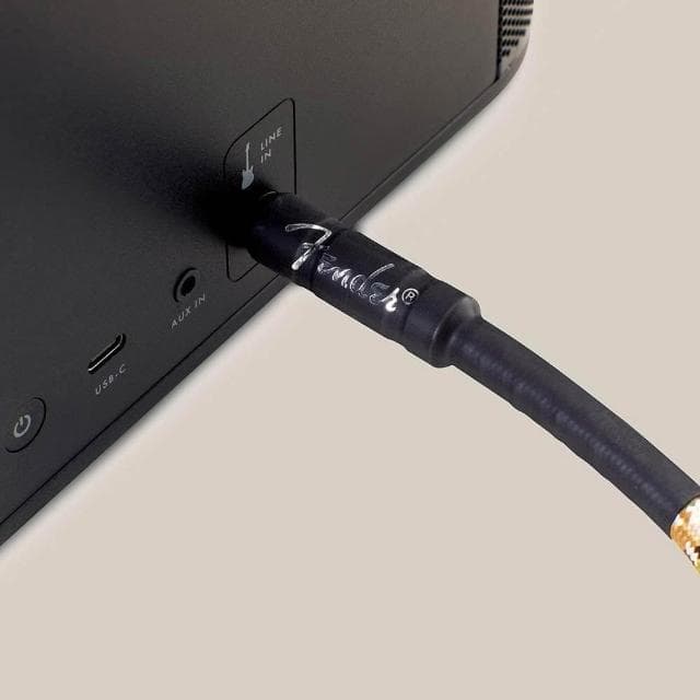 【Fender】Riff 可攜式藍牙喇叭 吉他音箱 公司貨 -時尚黑