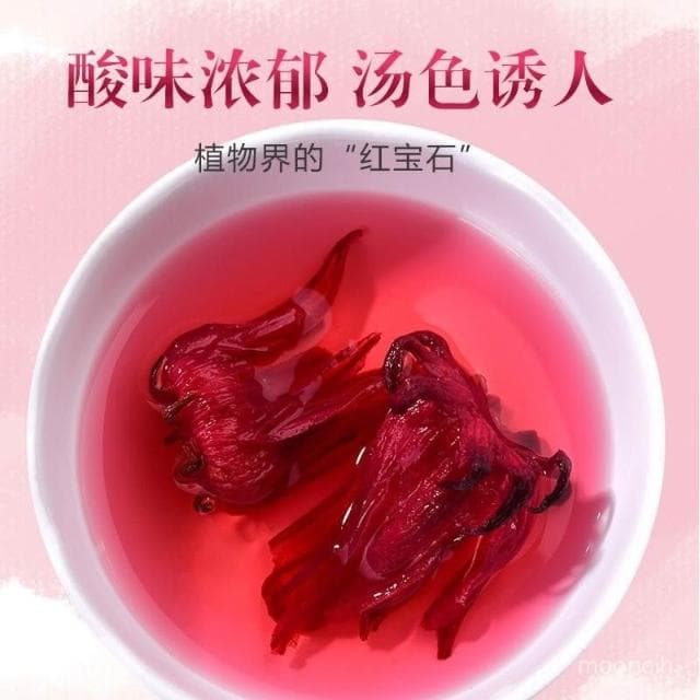 富富甄選 正品洛神花茶蝶豆花組閤裝玫瑰茄紅桃k幹花藍蝴蝶網紅調色水果茶