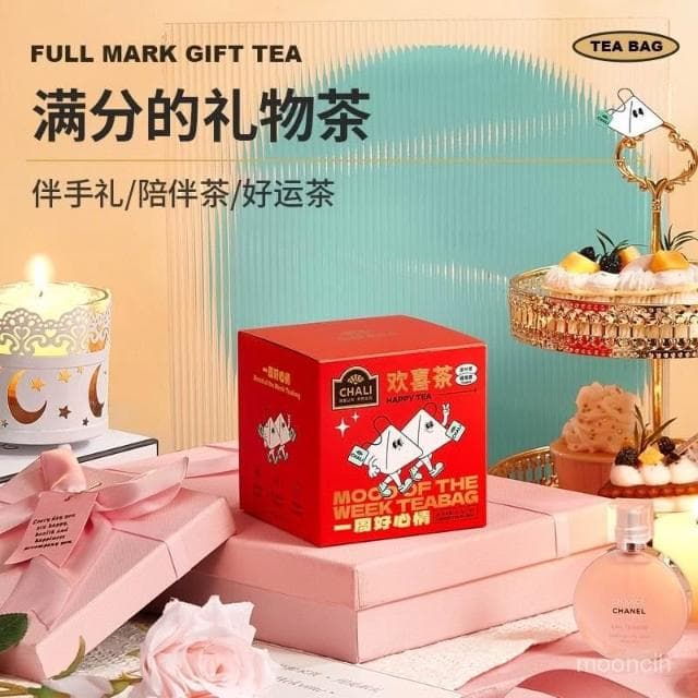 淘甄選好物ChaLi茶裏歡喜茶紅茶桂花青提蜜桃烏龍袋泡茶結婚伴手禮水果茶
