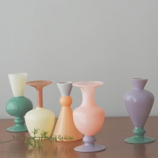 【日本 amabro】  TWO TONE 迷你雙色花瓶 花器 擴香瓶 風格擺飾