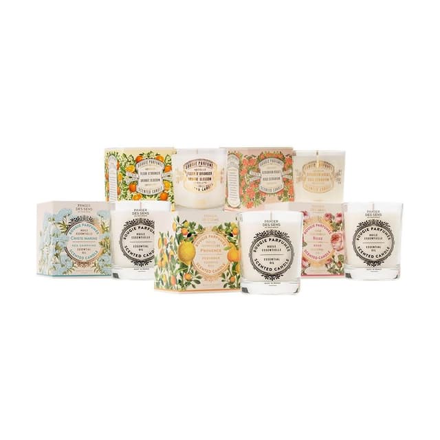 【Panier des Sens 潘堤香頌】Panier des Sens 香氛蠟燭180g 白茉莉/橙花/普羅旺斯/馬鞭草 即期良品(有效期至2026年1月)