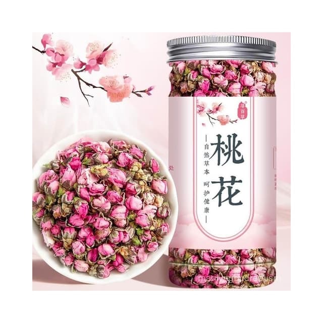 婶婶優選 新貨桃花茶新花泡茶泡水喝桃花幹花草茶新鮮幹貨