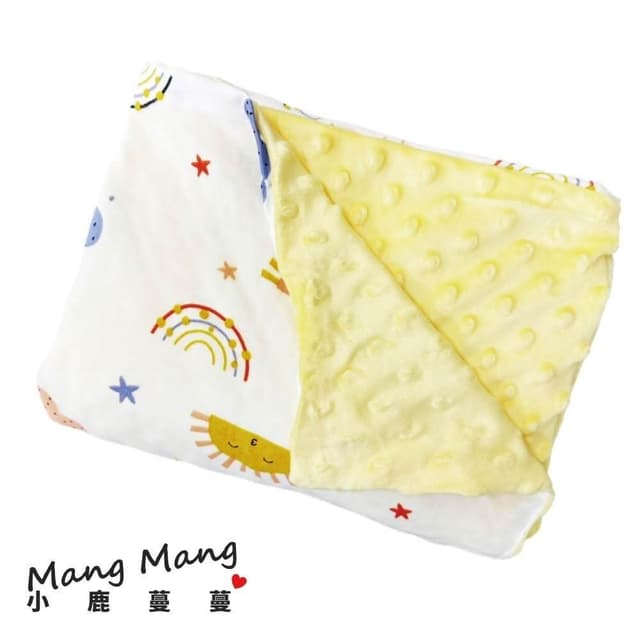 Mang Mang 小鹿蔓蔓 寶貝觸覺安撫蓋毯 彌月禮盒(六款可選)